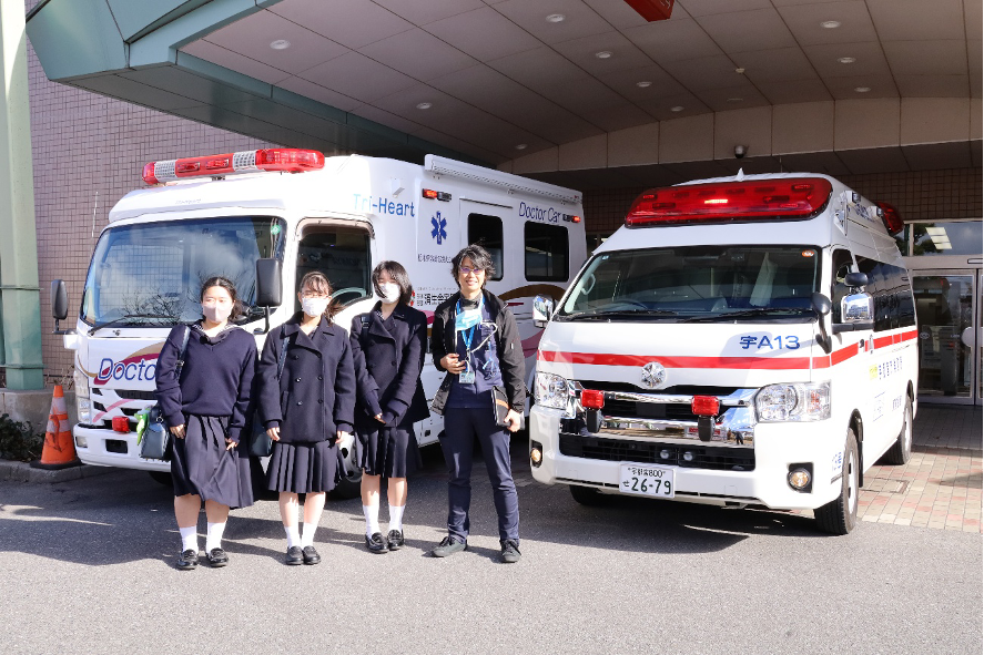 神戸大学医学部附属病院のドクターカー